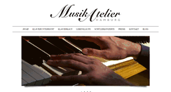 Desktop Screenshot of klavierunterrichthamburg.de